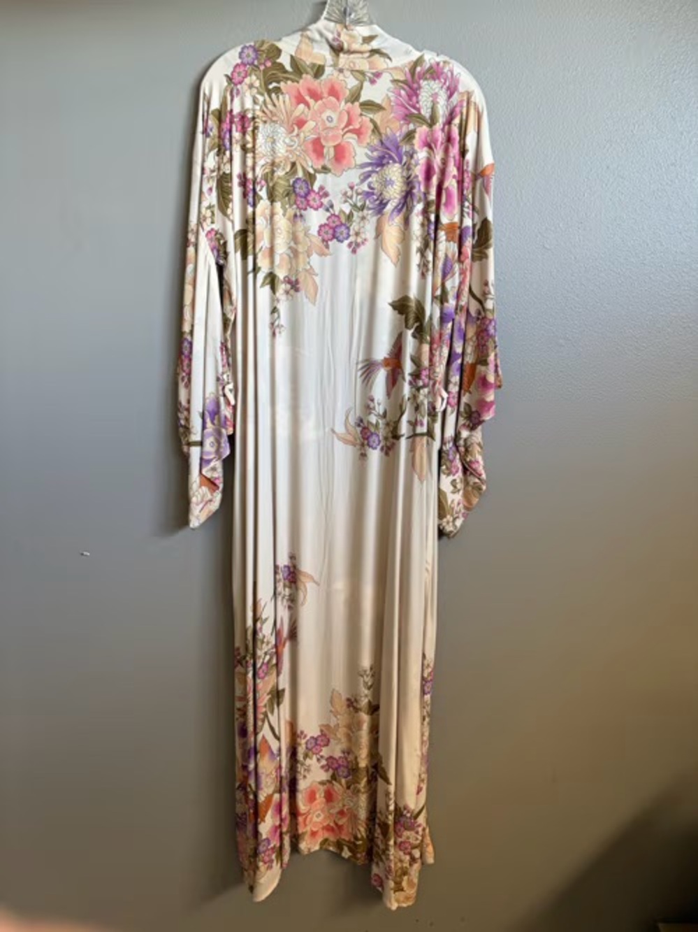 SPELL AND THE GYPSY - BLUE SKIES LUXE REVERSIBLE KIMONO - BLACK/CREAM NWT - Picture 4 of 5